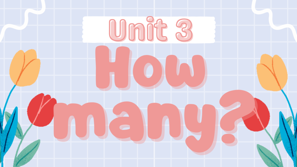 Let’s go1 | Unit3 | How many～?